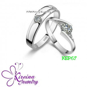 Cincin Tunangan Silver KEP67