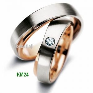 Cincin Tunangan Rosegold KM24