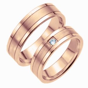 Cincin Tunangan full rosegold