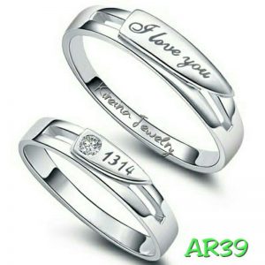 Cincin Tunangan Silver AR39